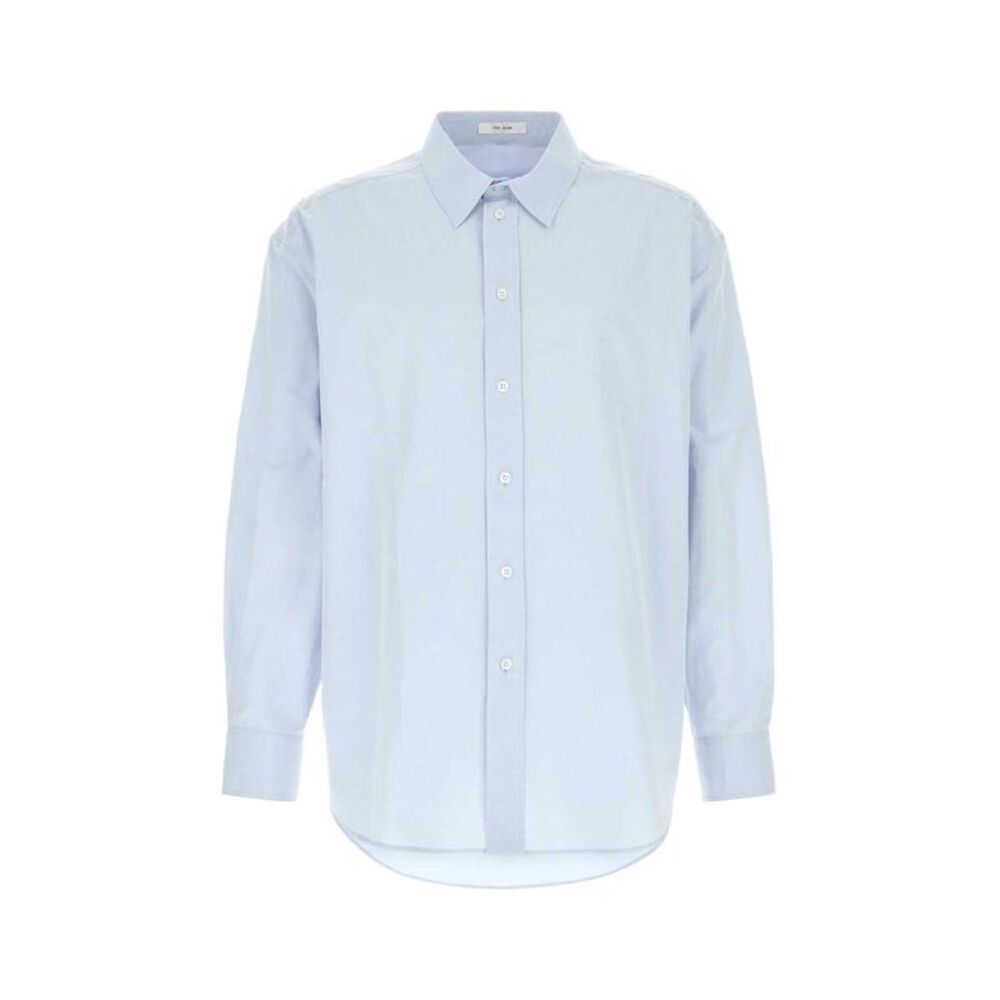 THE ROW Men's Classic Cotton Poplin Shirt Men LIGHT BLUE Shirts